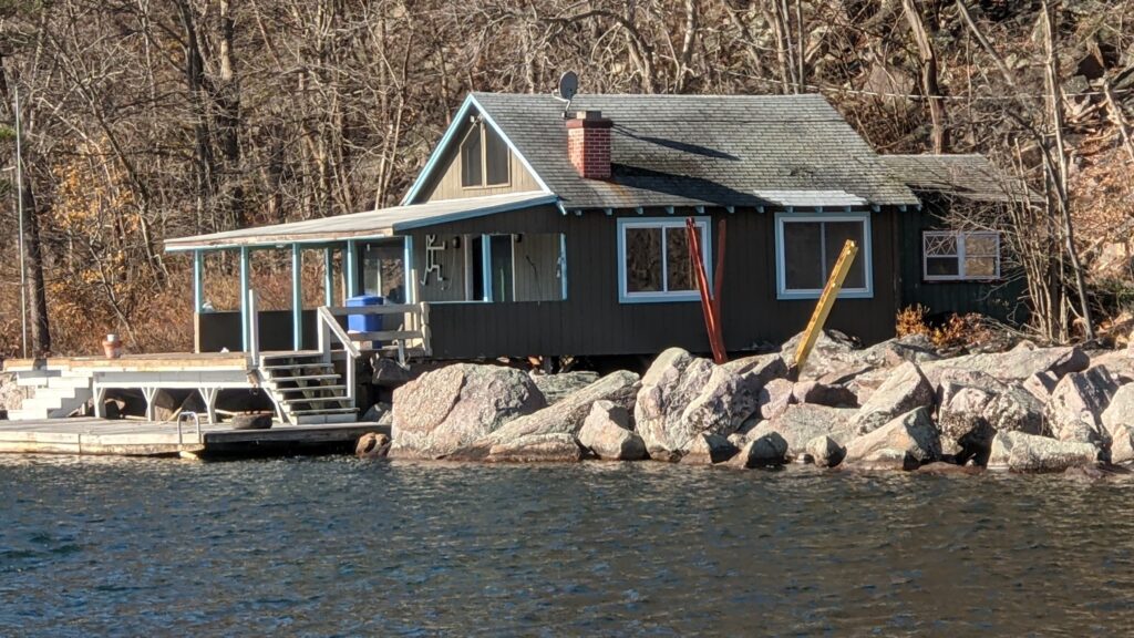 Lake View before construction