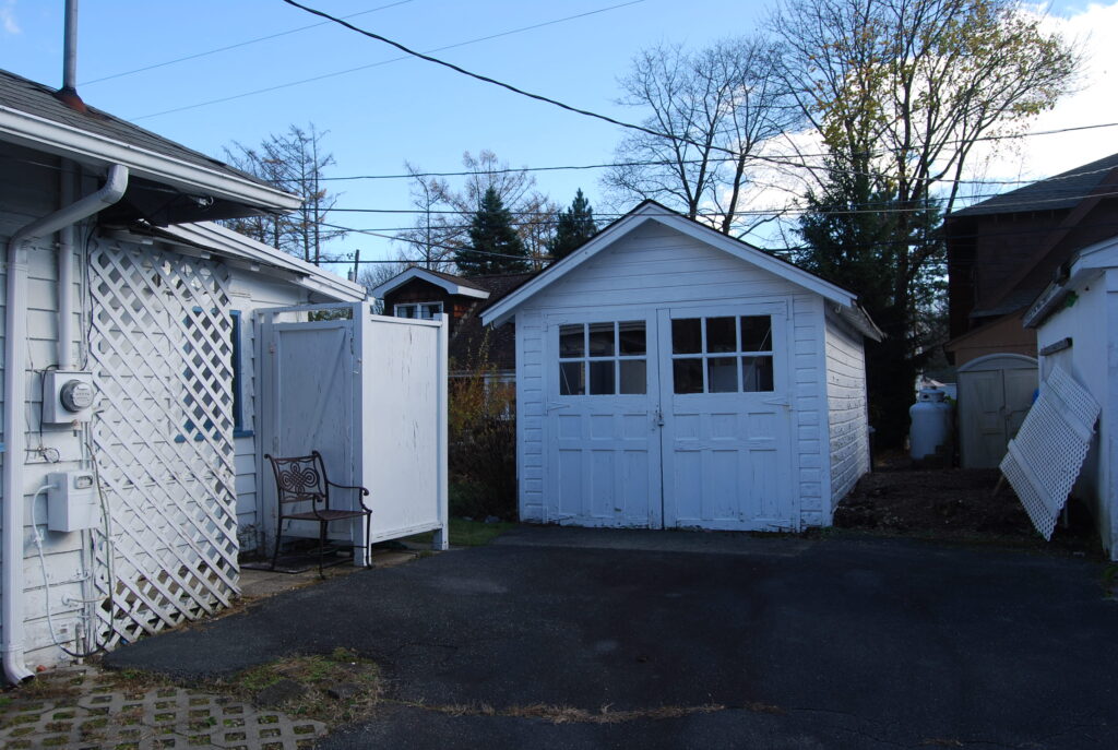 Existing Side Garage - Before