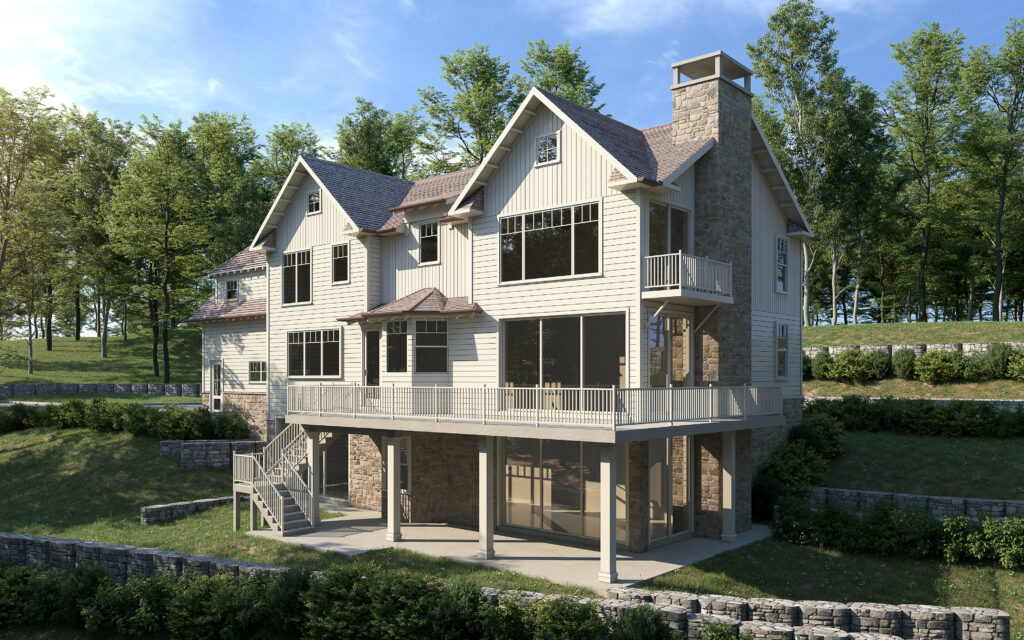 Rendering of Rear