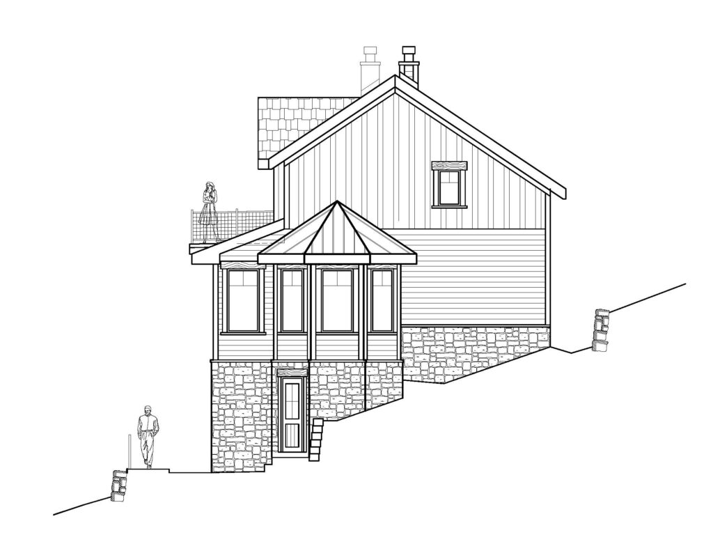 Right Side View - Option B