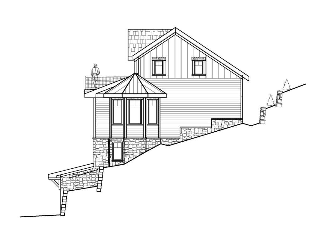 Right Side View - Option A