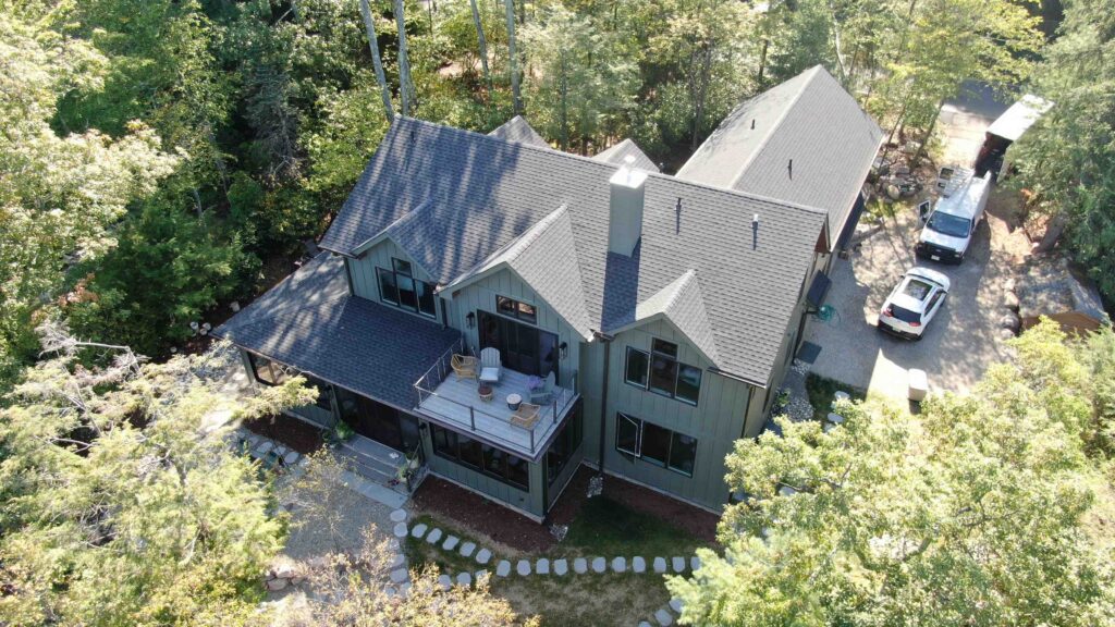 Aerial Rear View