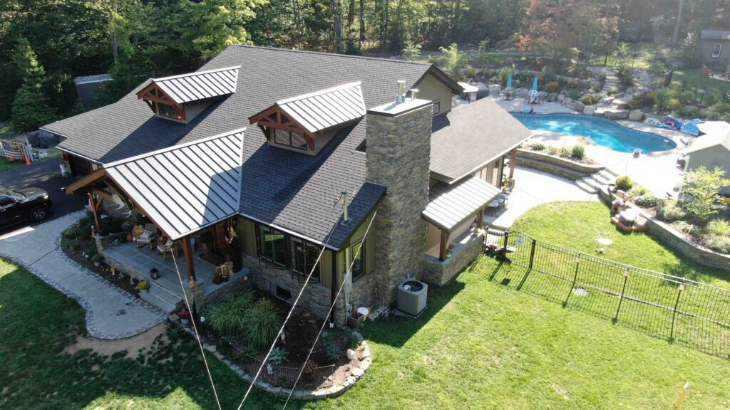 Front Corner - Aerial