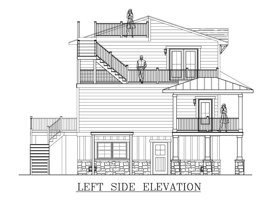 Left Side Elevation